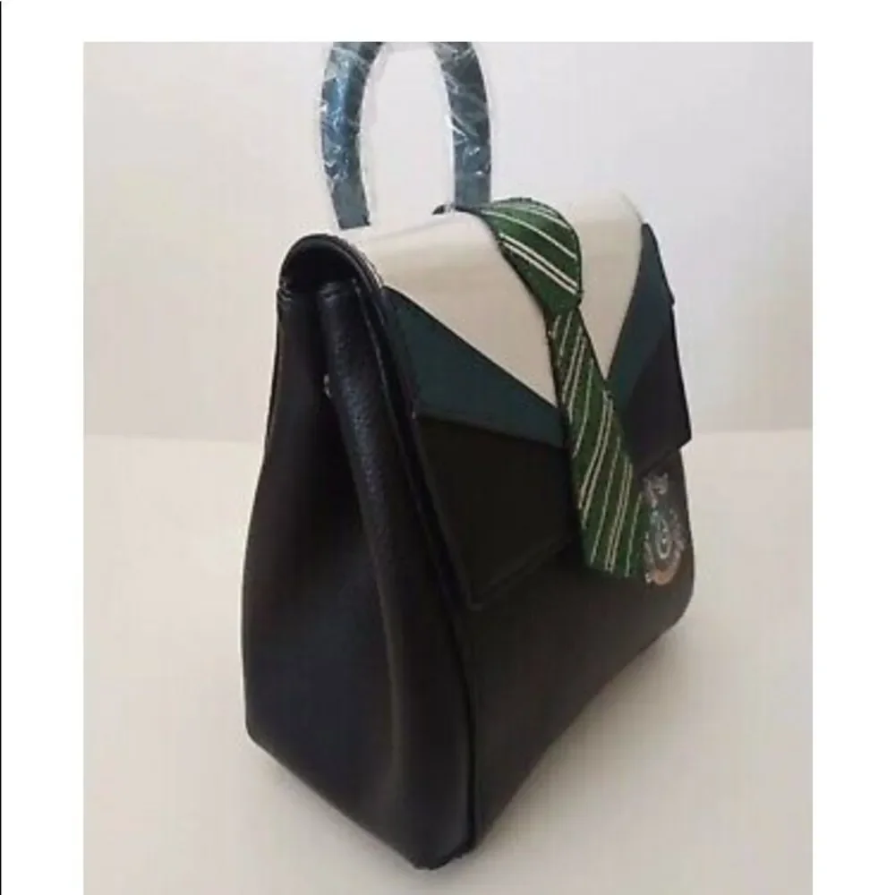 HARRY POTTER SLYTHERIN UNIFORM BACKPACK‎ GREEN - Picture 2 of 5